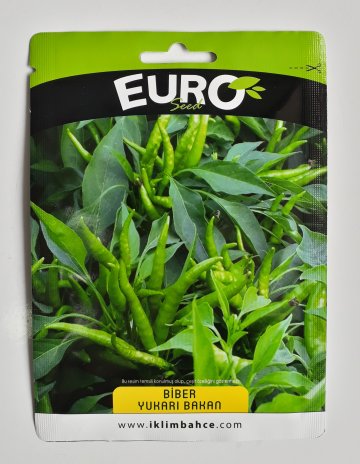 EURO Yukarı Bakan Biber Tohumu 1 Paket 3 GR 